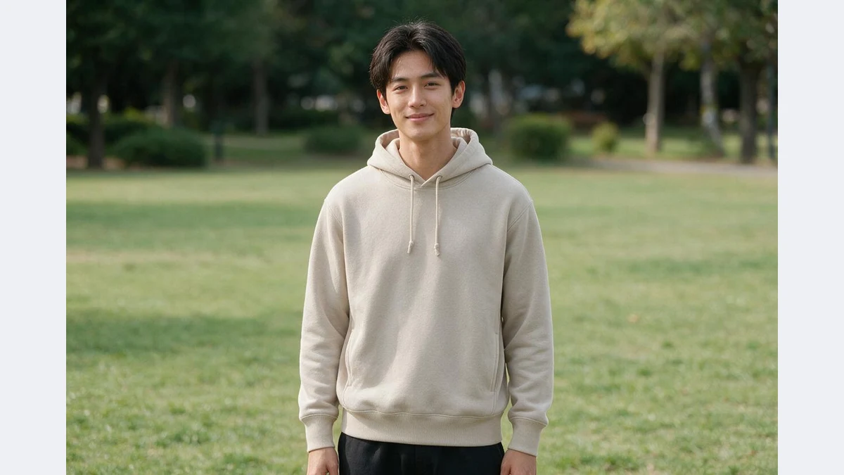 Matched automatically: hoodie in a park