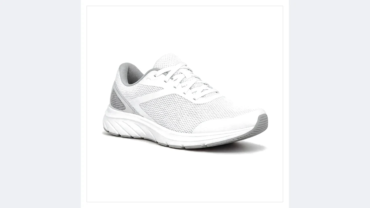 Repainted edges: sneaker to white
